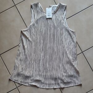A New Day Silver Tank Top with Sleek Design